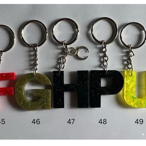 Resin keychains