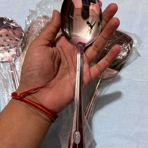 Combo Of 6 Small Serving Spoon (Spatula)