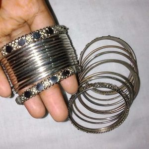 Silver Bangles