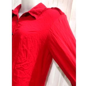 Red Shirt Top From Womens. Length/26