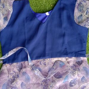 Organza + Georgette Kurti