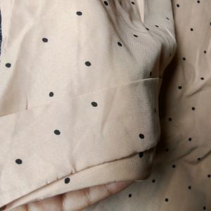 Nude Polka Dots Shirt