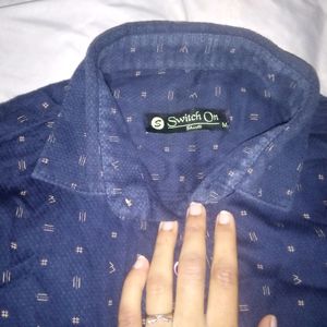 Navy Blue Shirt