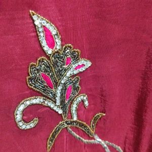 Antique Hand Work Embroidery Suit