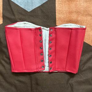 Red Corset Bralette