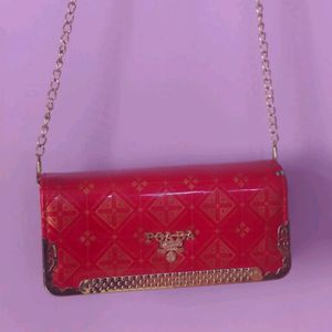 New Red Clutch