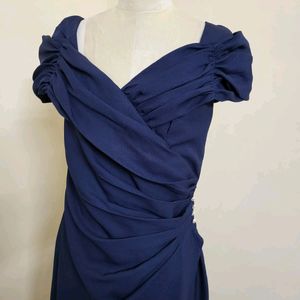 Navy Blue Gown