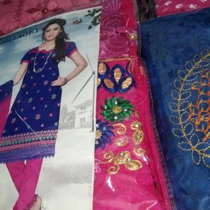 Combo Branded Trendy Embroidery Designer Suits 😍