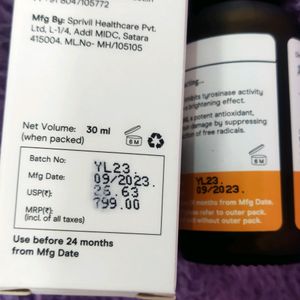 Deconstruct Vitamin C and Ferulic acid serum