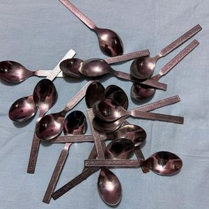 Combo Of Steel Spoons 🥄