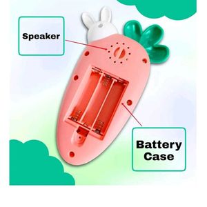 Brand New Kids' Musical Toy Phone - Cute Carrot De