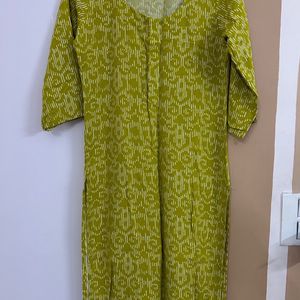 Lime Green Kurti