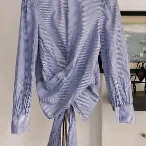 Zara Wrap Blouse