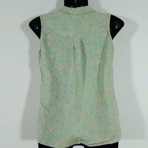 Pastel Green Printed Top (Women's)