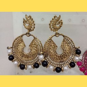 3 Round Jhumka Earrings