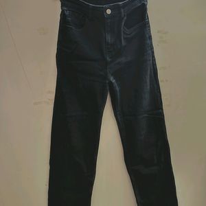 Kotty Black Wide Leg Jeans