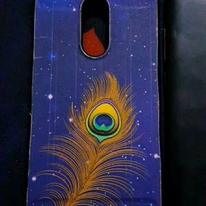 Redmi Note 4 Mobile Cover (Krishna God Mor pankh)