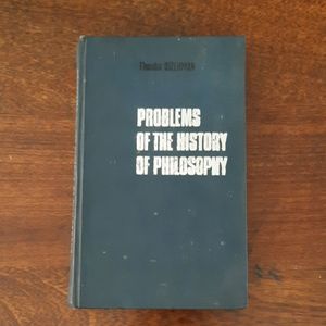 Problems Of The History And Philosophy By Theoder