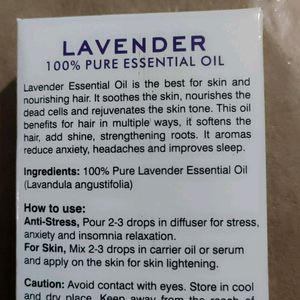 Lavender Oil