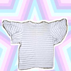 Sheer Stripes Top