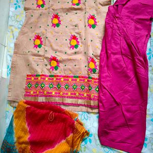 Readymade Salwar Suit Dupatta Set