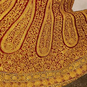 Bridal Lehenga With Top And Dupatta