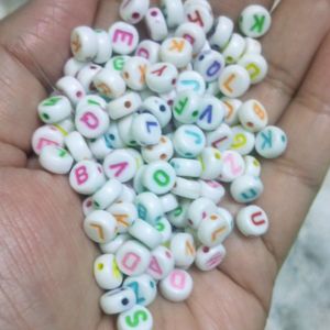 Alphabet Beads 100 Pcs