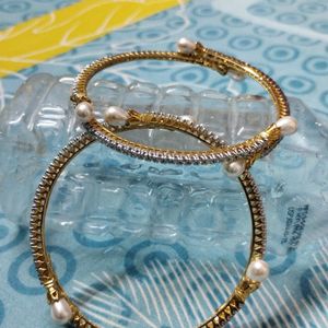 2 Pearl Bangles