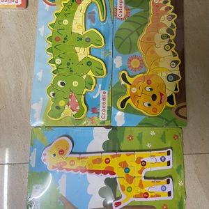 Wooden Puzzles - New