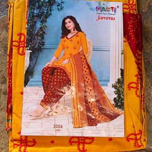 Cotton Designer Dress Material