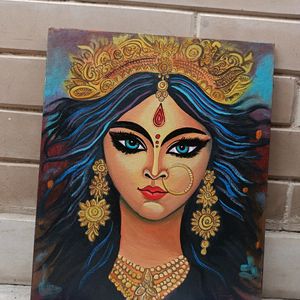 Durga Maa Canvas Painting