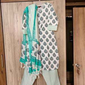 Three Piece Kurta Pant Set