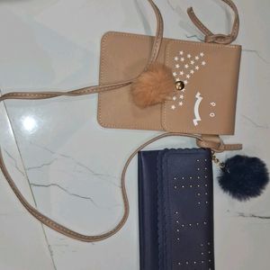 Combo Of 2 Wallets Purse For Ladies