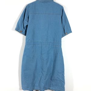 Blue Emboridered Dress(Women’s)