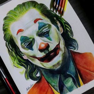 Joker Color Portrait