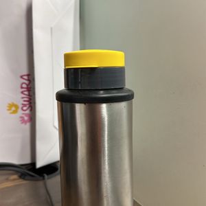 Steel water bottle