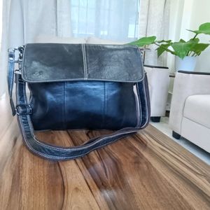 Unisex Pure Leather Laptop Bag