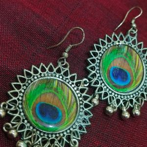 Peacock Earrings