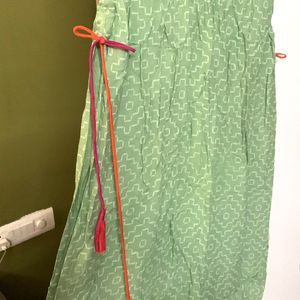 Pastel Green Kurthi