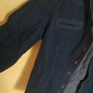 Denim Blue Jacket Cum Shirt