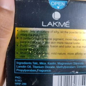 2in1 Original Lakme Compact