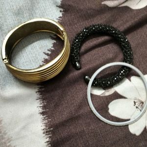 1 Bangle 2 Bracelets