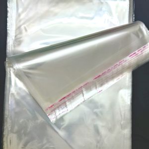 15 Pcs Transparent Packing Bags For Clothes