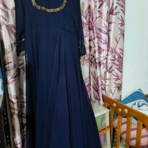 Full Flare Anarkali Gown