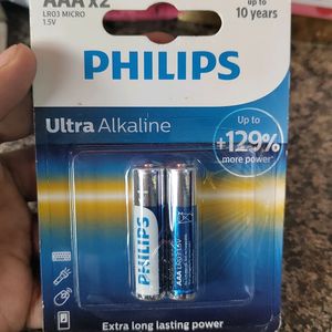 Philips Ultra Alkaline AAA Battery