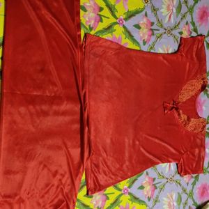 Satin Night Suit