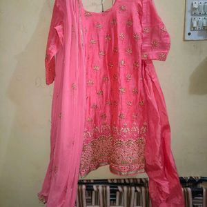 Pink Kurta Set