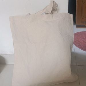 Plain Canvas Tote Bag