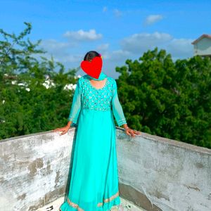 Gown With Dupatta