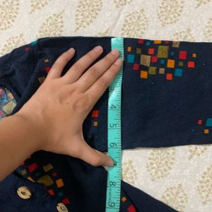 Dark Blue Kurta